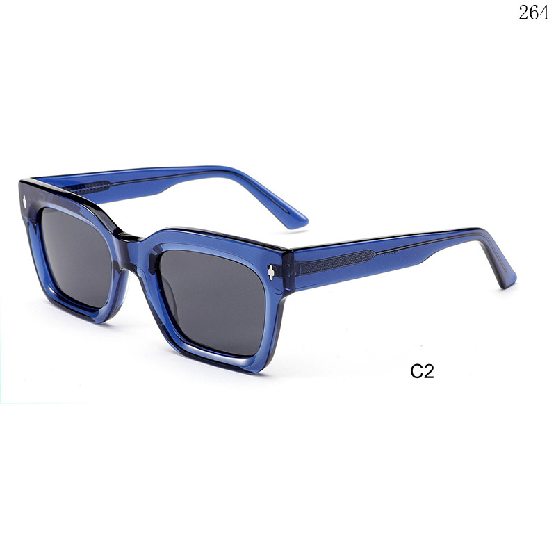 Dachuan Optical HS2858 China Supplier Classic Fashion Acetate Óculos de sol Sunglasses with Metal Hinges (7)